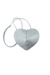 Borsa a cuore a tracolla in vera pelle Valentino Creations V875D