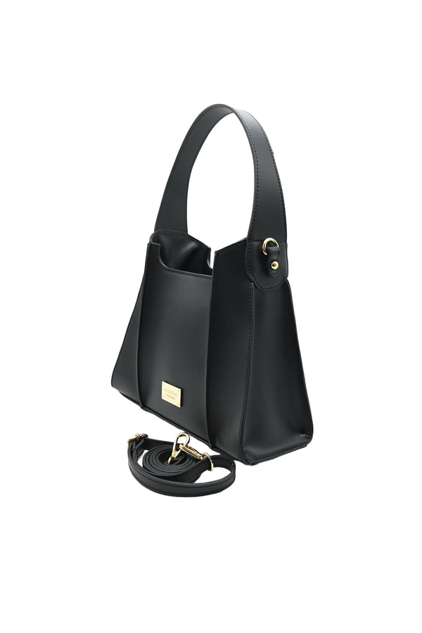 Borsa a spalla elegante in pelle liscia VALENTINO Creations V956