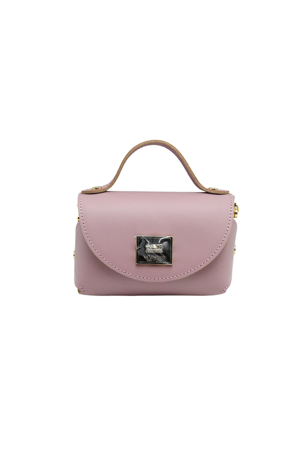 Mini bag in pelle ruga VALENTINO Creations con tracolla a catena V936