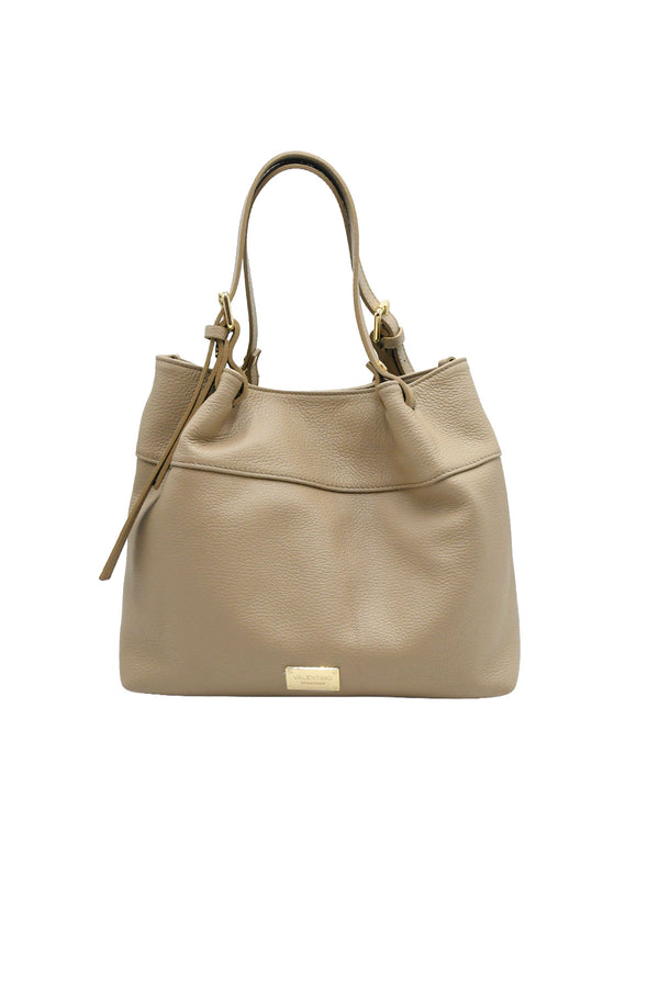 Borsa a mano shopper elegante VALENTINO Creations in vera pelle martellata V960