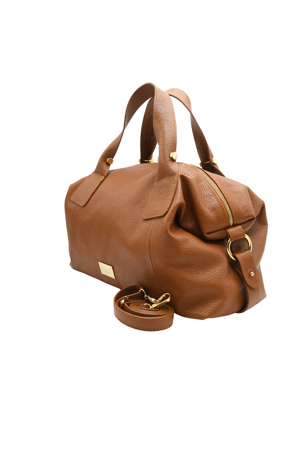 Borsa a sacco morbida in vera pelle martellata VALENTINO Creations V967