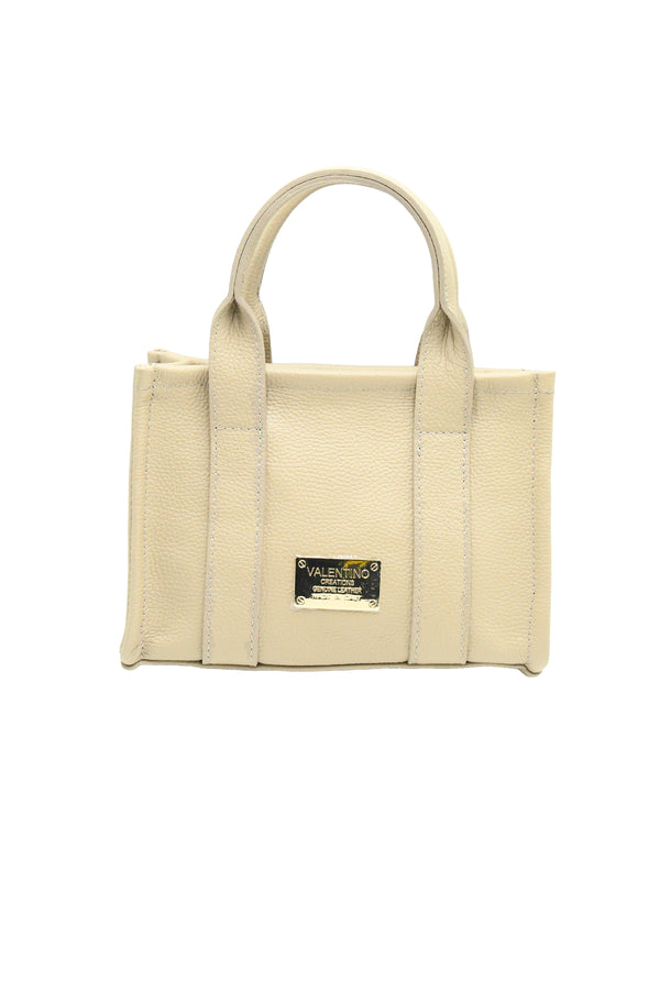 Borsa quadrata in vera pelle martellata VALENTINO Creations V889D