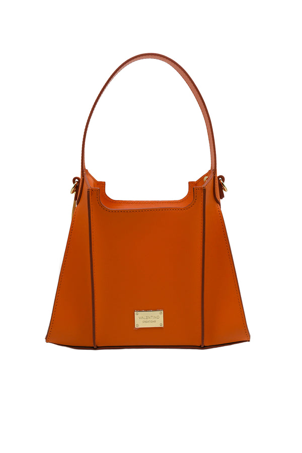 Borsa a spalla elegante in pelle liscia VALENTINO Creations V956