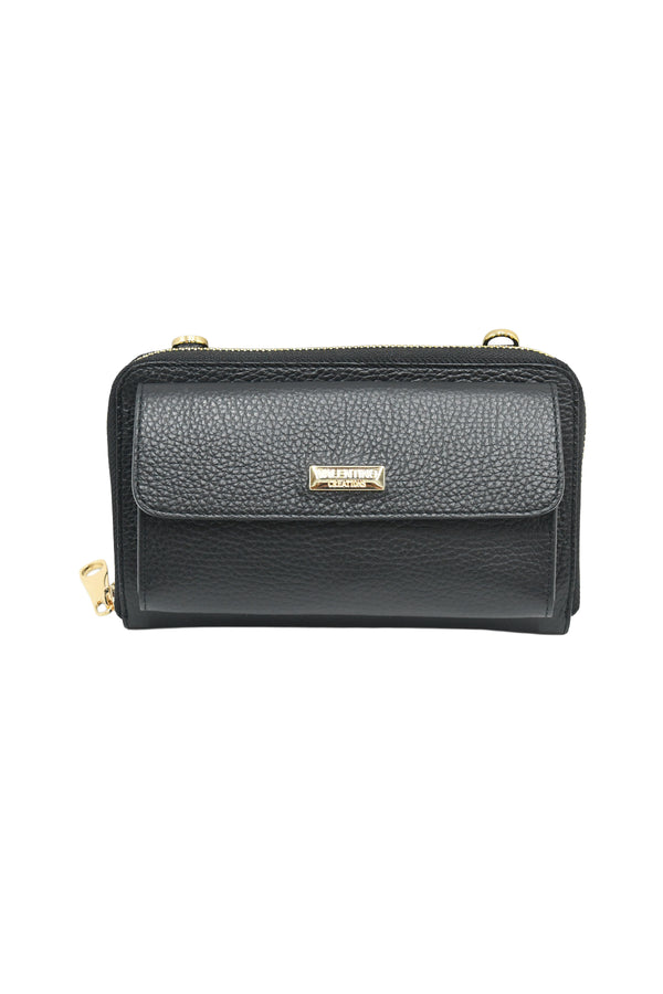 Portafoglio borsetta a tracolla in vera pelle VALENTINO Creations V871