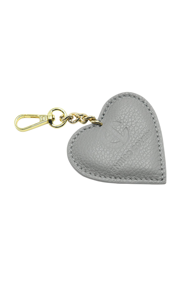 Portachiavi a cuore in vera pelle martellata Enrico Coveri EC151