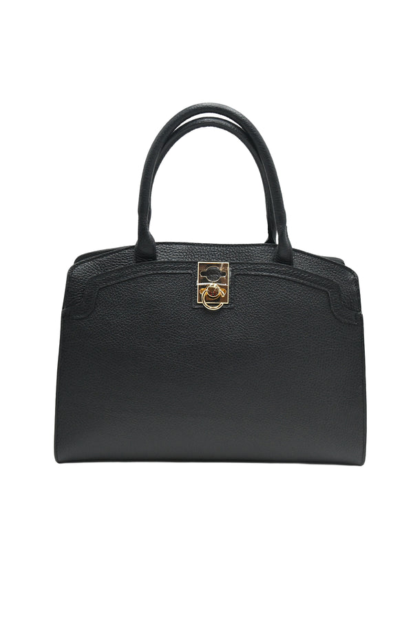 Borsa a bauletto in vera pelle 7531D