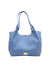 Borsa a spalla stile shopper in vera pelle con pochette V976