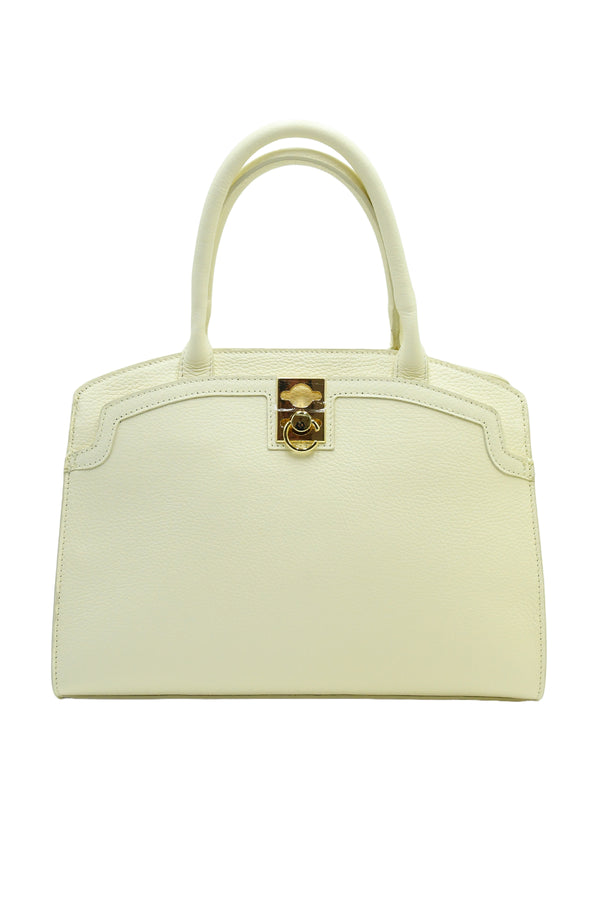 Borsa a bauletto in vera pelle 7531D