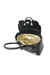 Borsa grande a bauletto in vera pelle con cinturina V888D