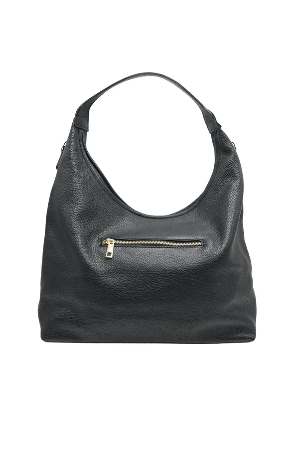 Borsa a spalla in vera pelle V977