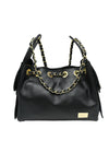 Borsa a spalla in vera pelle liscia Valentino Creations V986