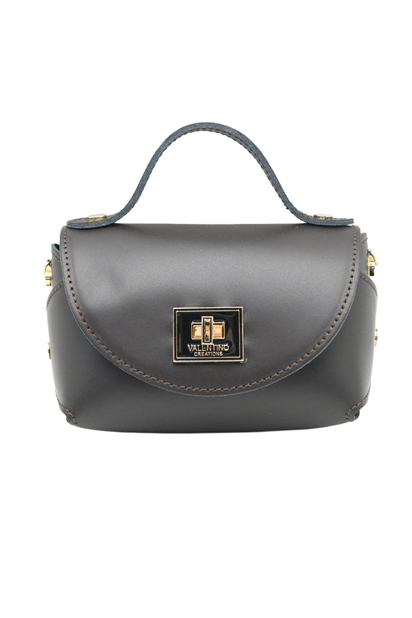 Mini bag in pelle ruga VALENTINO Creations con tracolla a catena V936