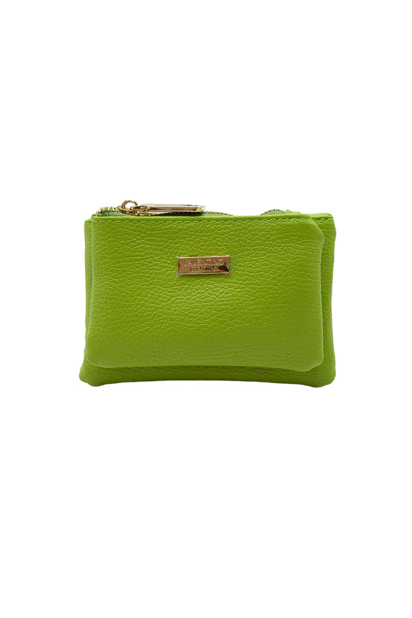 Portamonete doppio in vera pelle Valentino Creations V110