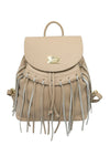 Zaino in vera pelle martellata con frange Valentino Creations V989