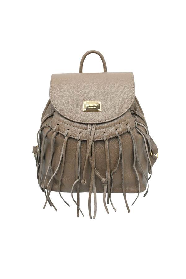 Zaino in vera pelle martellata con frange Valentino Creations V989