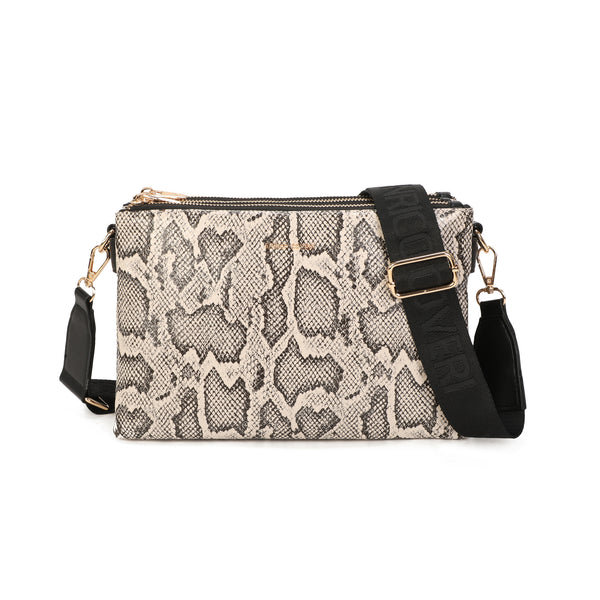 Multi pochette midi Enrico Coveri in ecopelle con tracolla logata EC2243