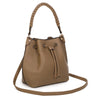 Borsa stile secchiello a coulisse con manico intrecciato Enrico Coveri EC5086