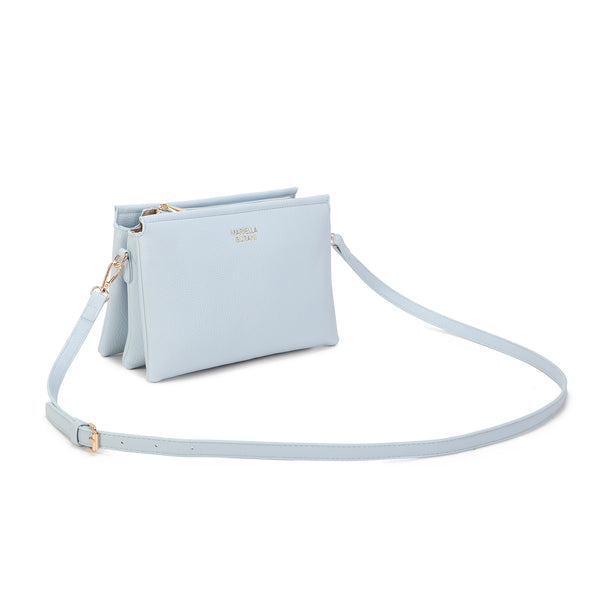 Pochette a tracolla in ecopelle multicomparto Mariella Burani MB025