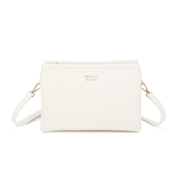 Pochette a tracolla in ecopelle multicomparto Mariella Burani MB025