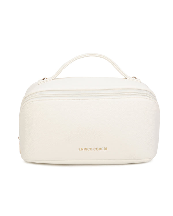 Borsetta trousse portatrucchi beauty Enrico Coveri in ecopelle ECG8026