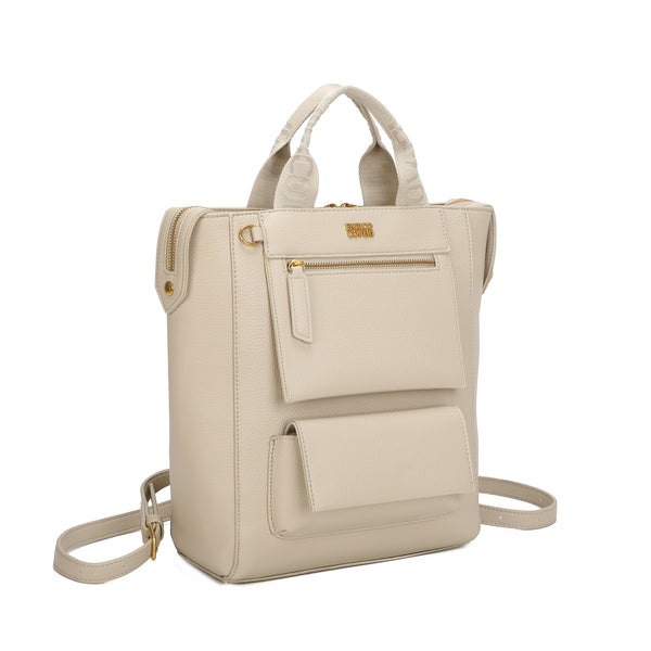 Zaino a doppia tasca Enrico Coveri in ecopelle EC2252