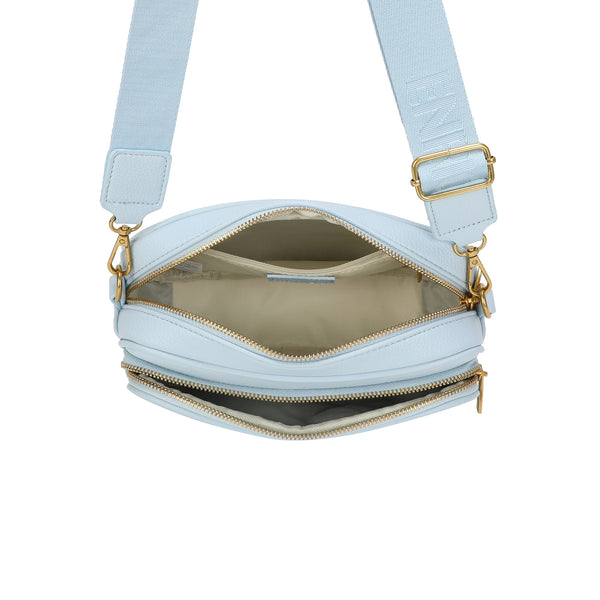 Borsetta a tracolla in ecopelle multicerniera Enrico Coveri EC2245