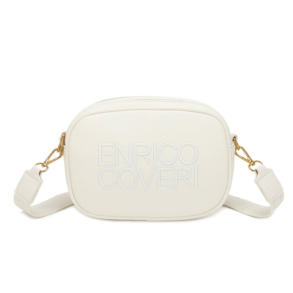 Borsa in ecopelle camera bag a 2 scomparti Enrico Coveri EC2242