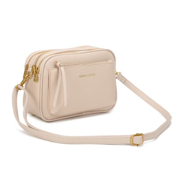 Borsa ecopelle camera bag a scomparti Enrico Coveri EC7056