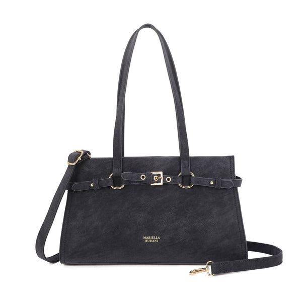 Borsa bauletto a spalla Mariella Burani in ecopelle scamosciata MB7108