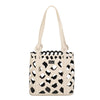 Borsa tipo secchiello traforato in ecopelle con pochette MB6314