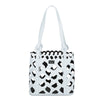 Borsa tipo secchiello traforato in ecopelle con pochette MB6314