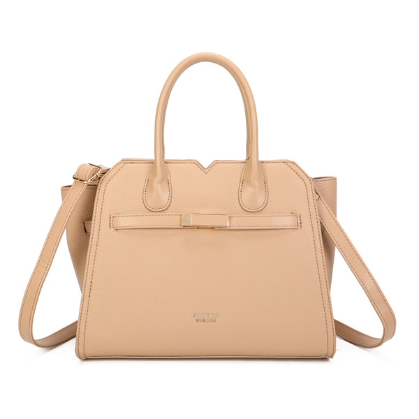 Borsa trapezio in ecopelle Mariella Burani con cinturino decorativo MB7068