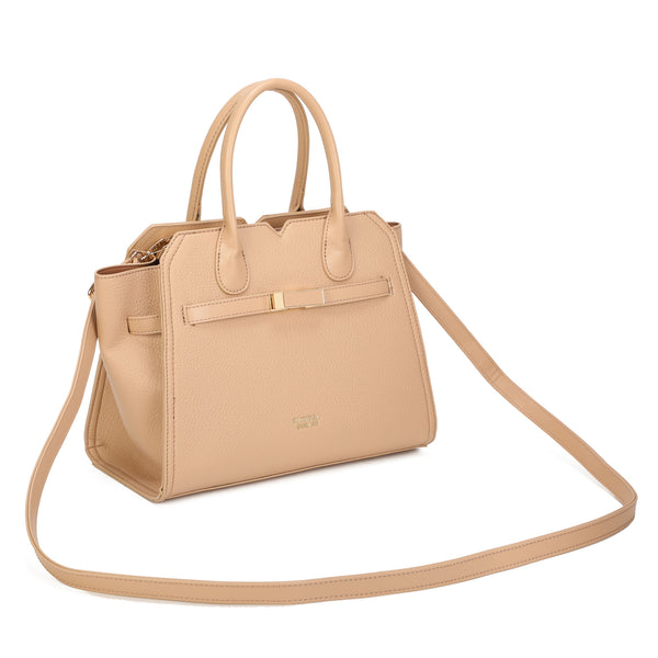 Borsa trapezio in ecopelle Mariella Burani con cinturino decorativo MB7068