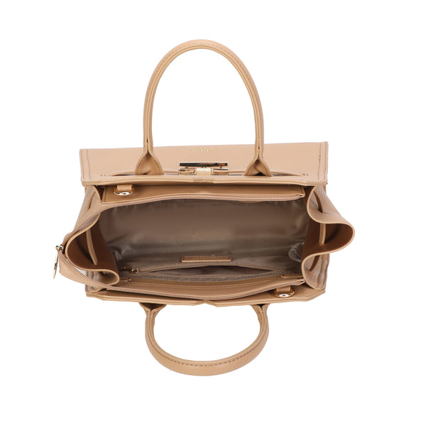 Borsa trapezio in ecopelle Mariella Burani con cinturino decorativo MB7068