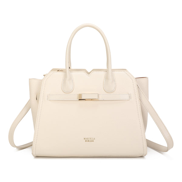 Borsa trapezio in ecopelle Mariella Burani con cinturino decorativo MB7068