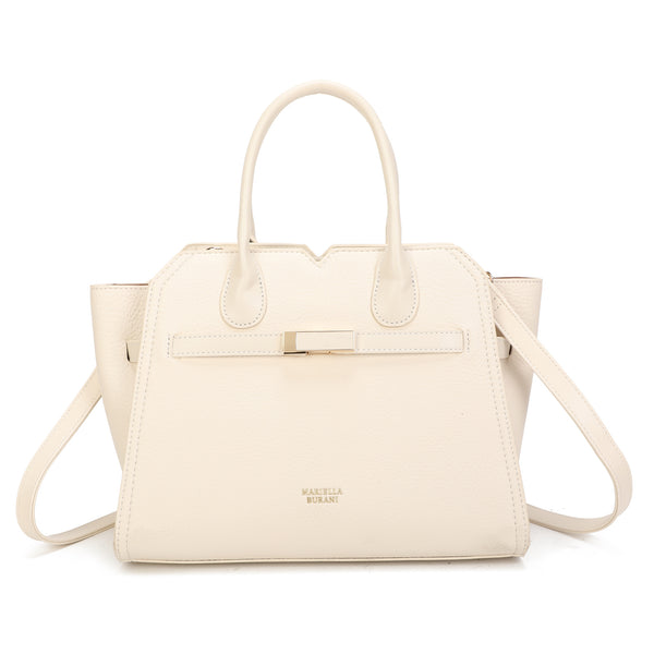 Borsa trapezio in ecopelle Mariella Burani con cinturino decorativo MB7068