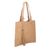 Borsa shopper in ecopelle con traforature e pochette interna MB014