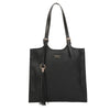 Borsa shopper in ecopelle con traforature e pochette interna MB014