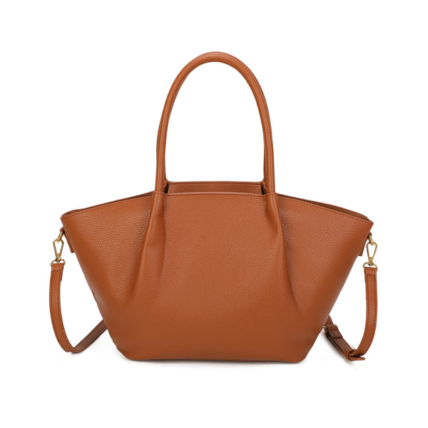 Borsa a mano in ecopelle ENRICO COVERI con lacci annodati decorativi EC2259