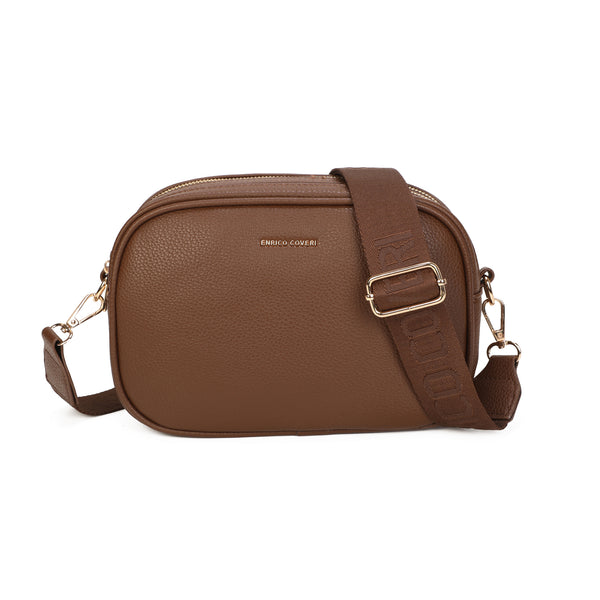 Borsetta camera bag doppia Enrico Coveri in ecopelle EC2242