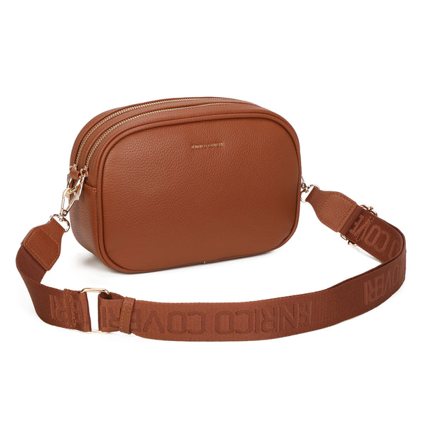 Borsetta camera bag doppia Enrico Coveri in ecopelle EC2242