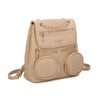 Zaino in ecopelle multitasche con catena intrecciata Valentino Creations VC2023