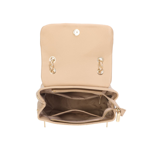 Zaino in ecopelle multitasche con catena intrecciata Valentino Creations VC2023
