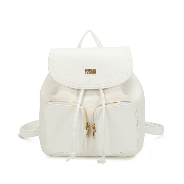 Zaino in ecopelle ENRICO COVERI con 2 tasche frontali EC7048