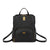 Zaino in ecopelle Enrico Coveri con chiusura turn lock e zip a 3 tasche EC2254