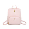 Zaino in ecopelle Enrico Coveri con chiusura turn lock e zip a 3 tasche EC2254