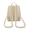 Zaino in ecopelle Enrico Coveri con chiusura turn lock e zip a 3 tasche EC2254