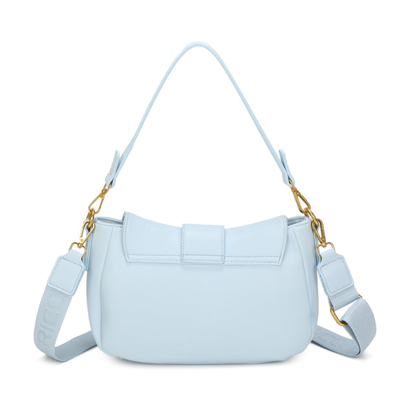 Borsa spalla con patta e dettaglio a fibbia stile Y2K in ecopelle Enrico Coveri EC6273