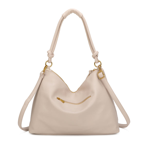 Borsa morbida a spalla in ecopelle traforata Enrico Coveri EC6272