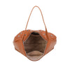 Borsa spalla in ecopelle con borchie argento VC2011